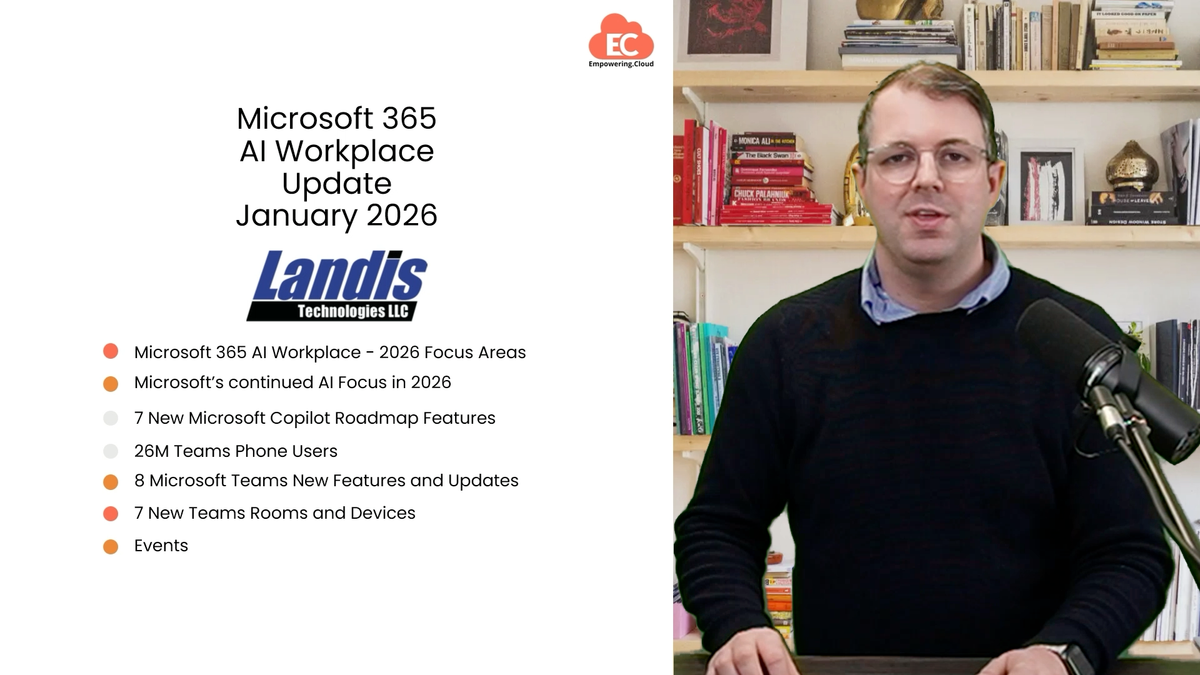Microsoft 365 AI Workplace Update January 2026